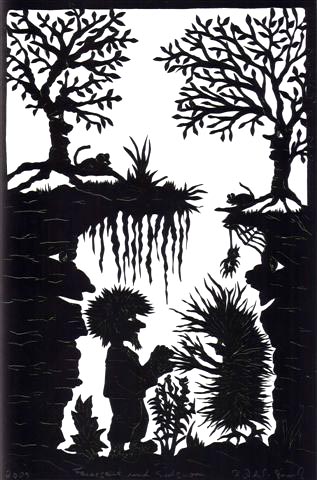 Erdgnom und  Feuergeist