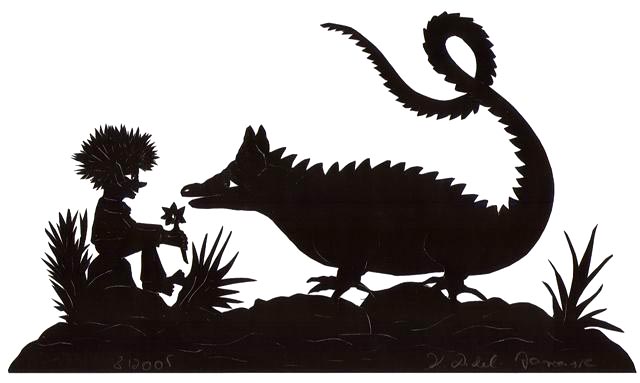 Trollchen und Drache